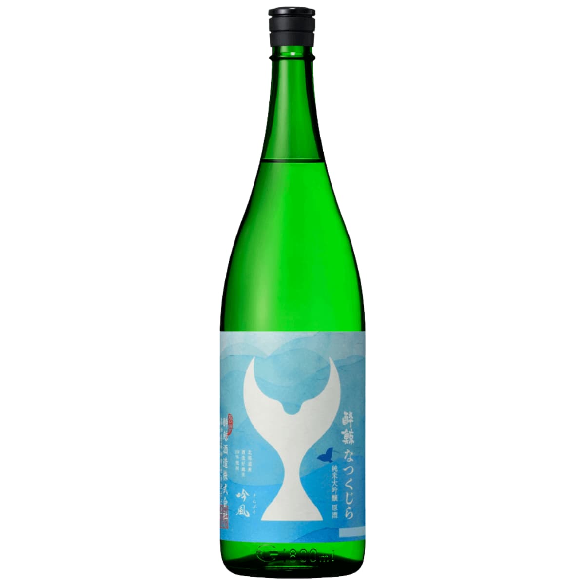 夏の日本酒 酔鯨 純米大吟醸 なつくじら 1800mL