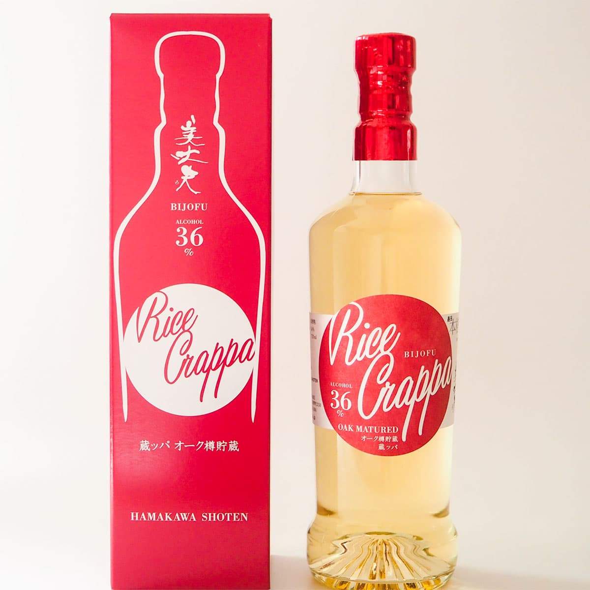 本格焼酎 美丈夫 Rice Grappa 【蔵ッパ】オーク樽貯蔵 Alc36% 720mL