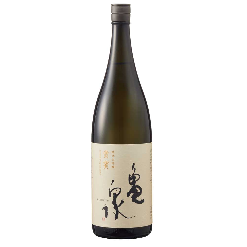 亀泉 純米大吟醸 貴賓 1800mL 【化粧箱付き】