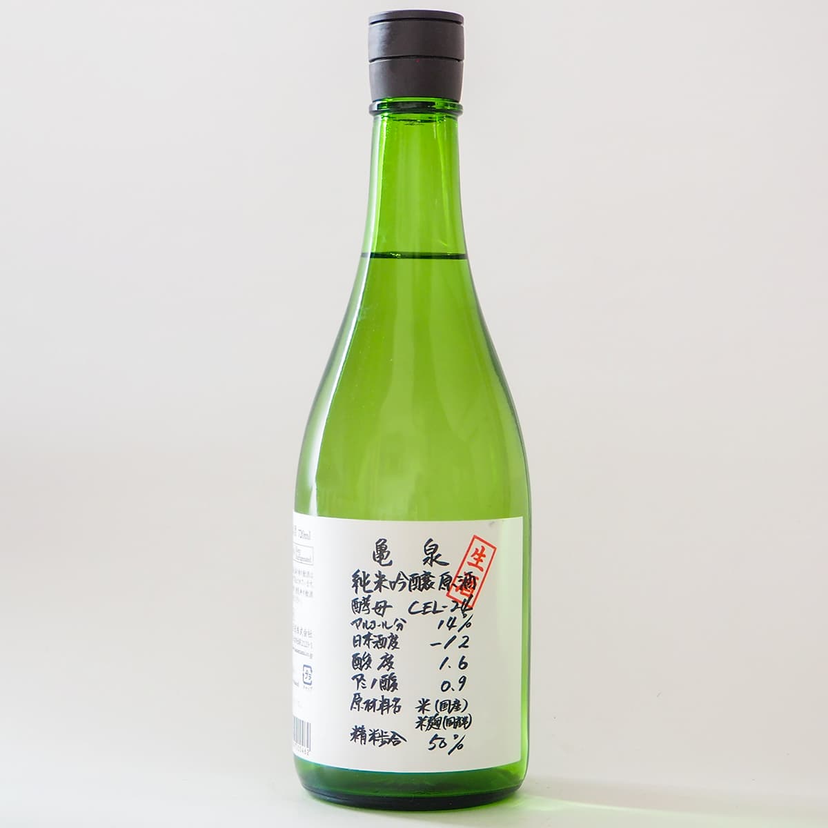 亀泉 純米吟醸 原酒 CEL24 生酒 720mL