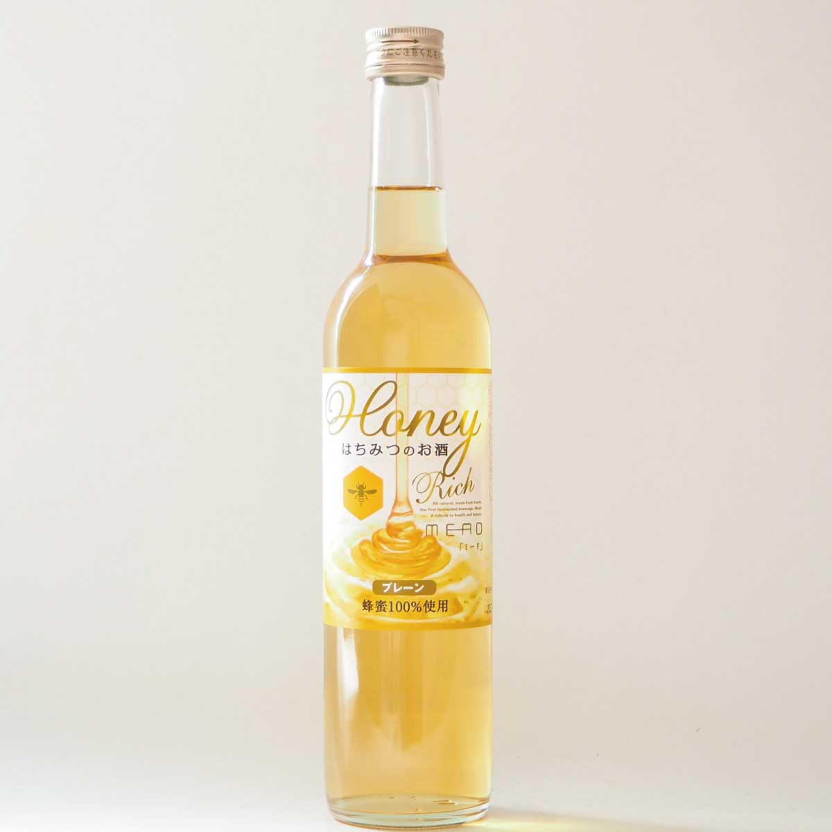 【100%はちみつのお酒】ミード ハニーリッチ プレーン 500mL