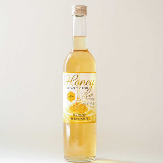 【100%はちみつのお酒】ミード ハニーリッチ プレーン 500mL