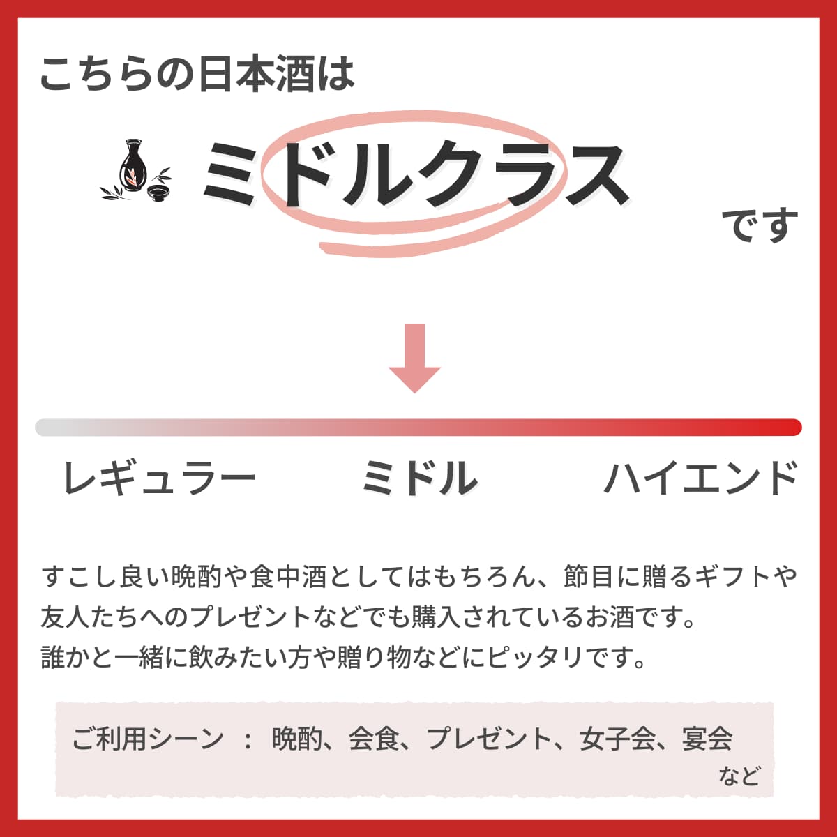 【秋季限定】久礼 ひやおろし 純米酒 720mL