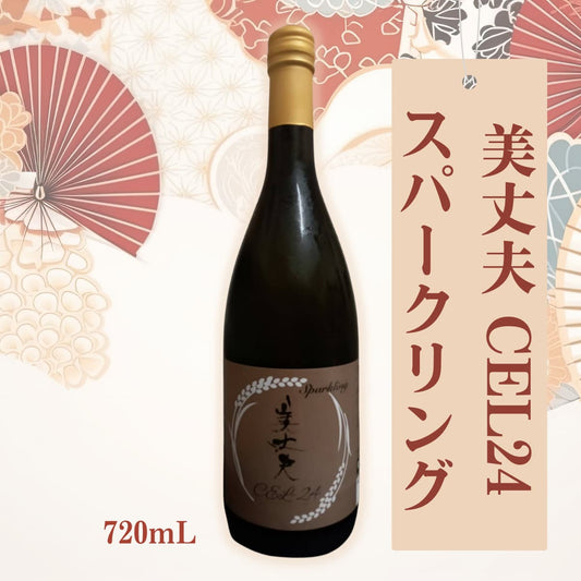 【甘口】 美丈夫 純米吟醸 CEL24 スパークリング日本酒