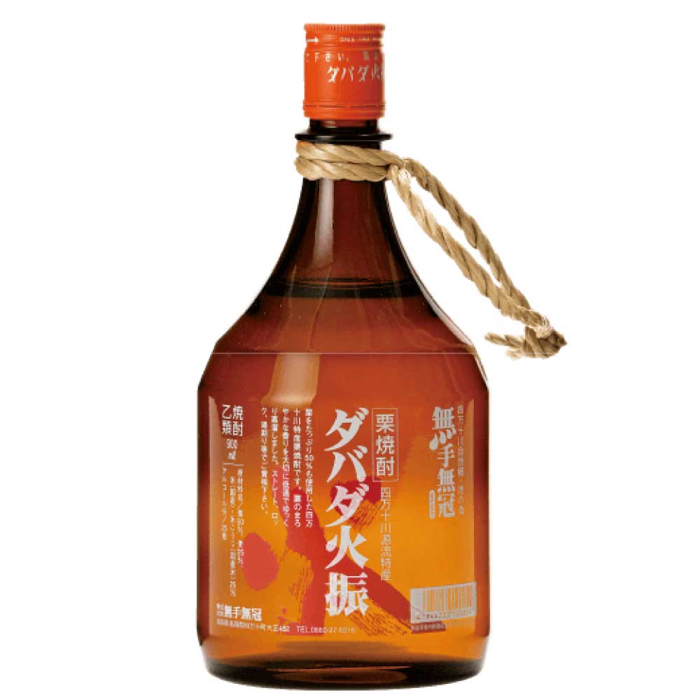 栗焼酎 ダバダ火振 ボトル 900mL | 近藤酒店